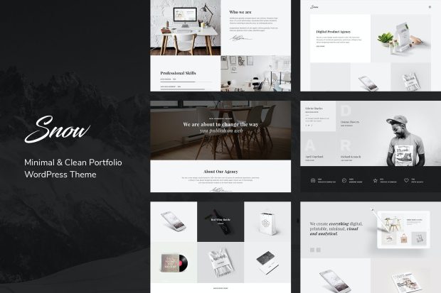 Snow | Minimal & Clean WordPress Portfolio Theme 1.4.2