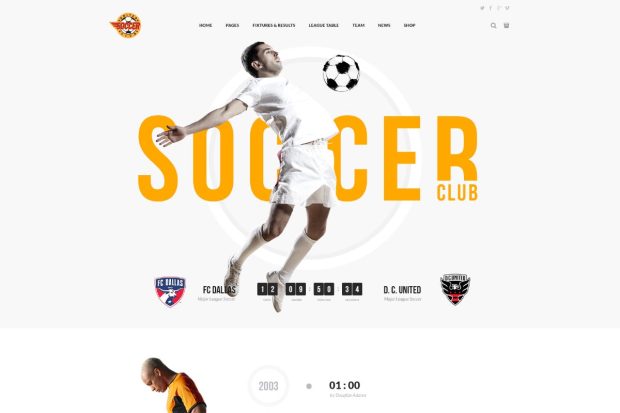 Soccer Club - Football Team WordPress Theme 1.3.12