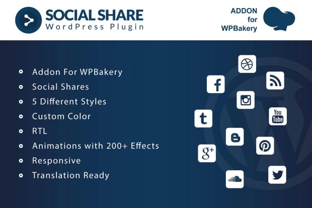 Social Share - Addons for WPBakery Page Builder 1.0