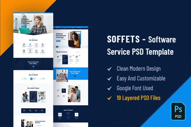 Soffets - Software and IT Service HTML Template