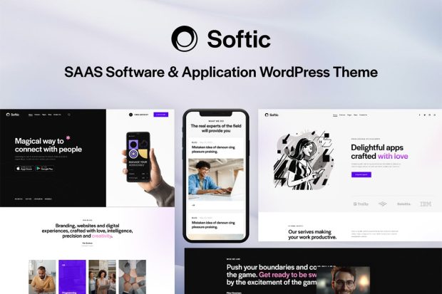 Softic - SAAS Software & Application WordPress Theme 1.7.0