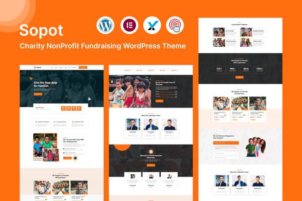 Sopot - Charity Fundraising WordPress Theme 1.0