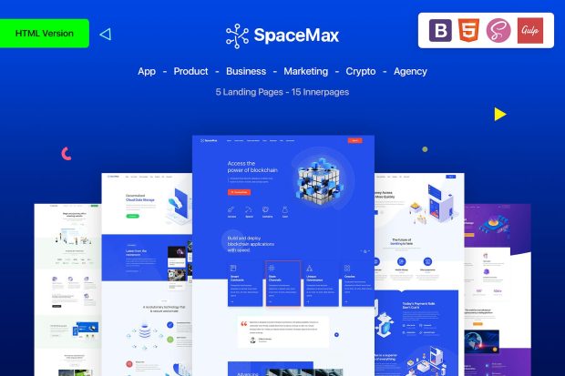 SpaceMax - Multipurpose HTML Template