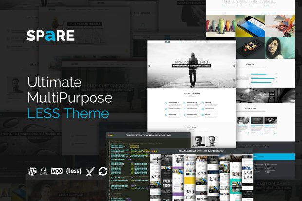 Spare - Ultimate MultiPurpose LESS Theme 1.7