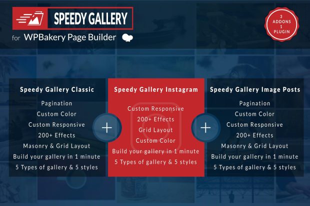 Speedy Gallery Addons for WPBakery Page Builder 1.0