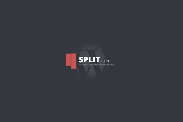 Split : WordPress CV/Vcard Template 1.0