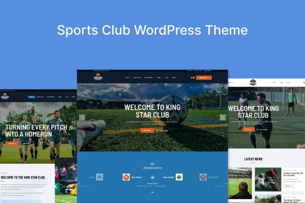 Sports Club WordPress Theme - SpoClub 1.0.5