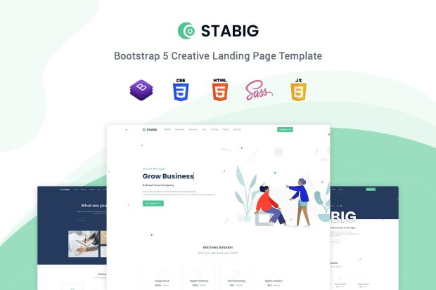 Stabig - Bootstrap 5 Landing Page Template