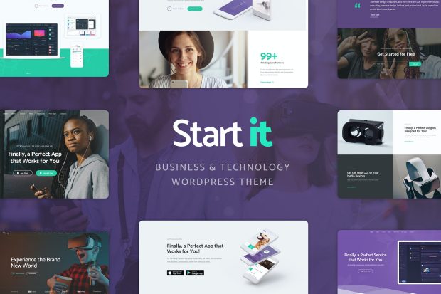 Start It - Technology & Startup WP Theme 1.1.8