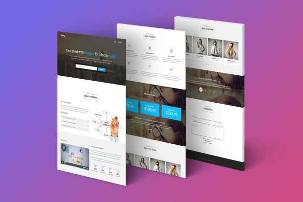 Startapp - Responsive Landing Page Template