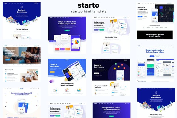 Starto - Startup HTML Template