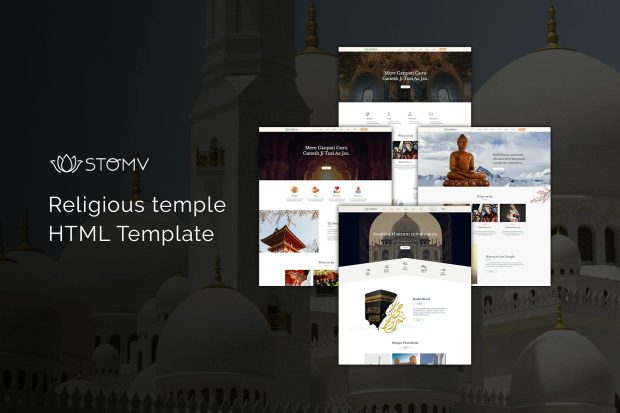 Stomv - Religious temple HTML Template