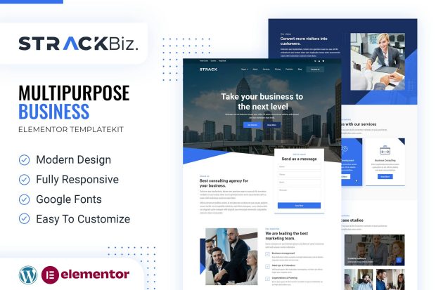 STRACK Biz | Elementor Template Kit