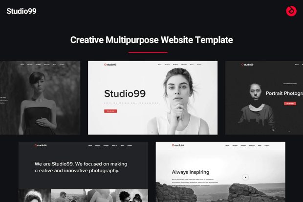 Studio99 - Bootstrap Portfolio Web Template