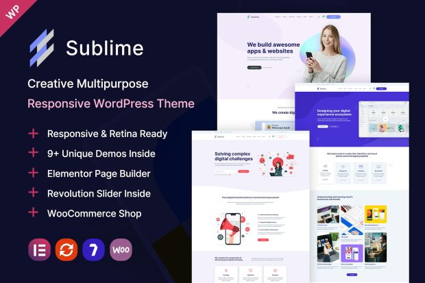 Sublime | Creative Multipurpose WordPress Theme 1.12