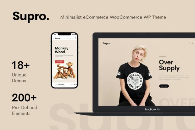 Supro - Minimalist WooCommerce WordPress Theme 1.8.2