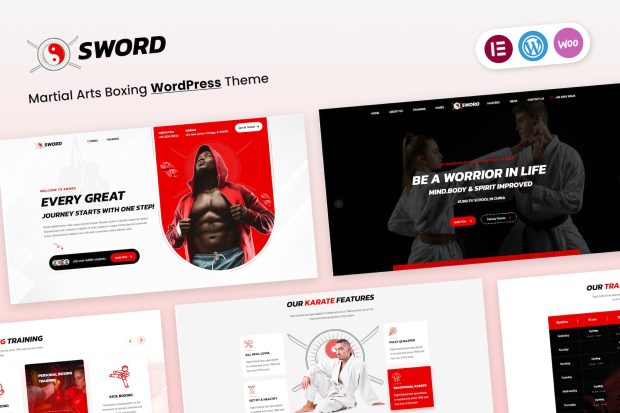 Sword - Martial Arts Boxing WordPress Theme 2.1.3