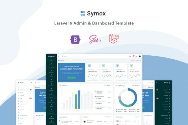 Symox - Laravel 9 Admin & Dashboard Template