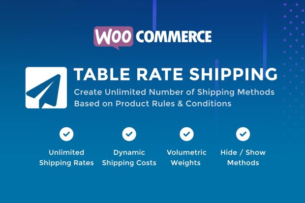 Table Rate Shipping - WooCommerce 1.3