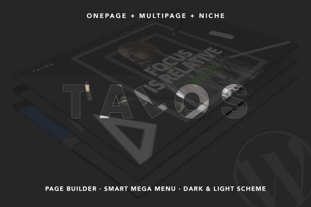 Talos - Creative Multipurpose WordPress Theme 1.3.8