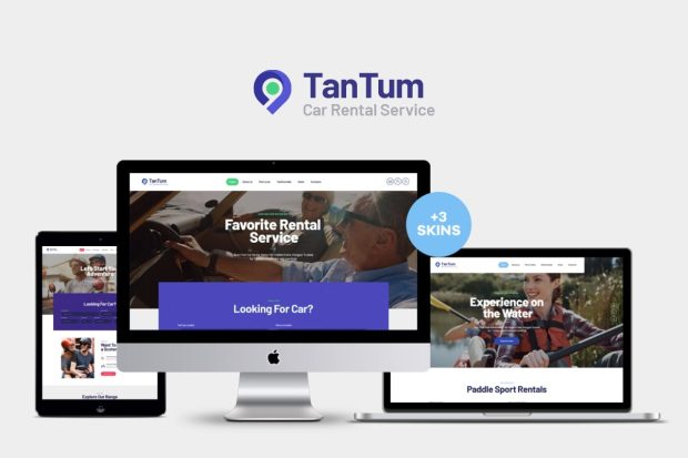 TanTum | Car, Scooter, Boat & Bike Rental Services Theme 1.1.10