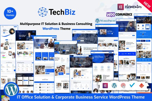 Techbiz - Multipurpose IT Solution Business Theme 2.7.0