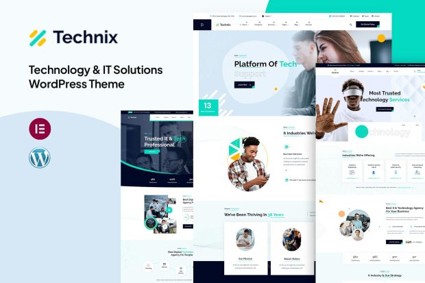 Technix - Technology & IT Solutions WP Theme 1.0.4