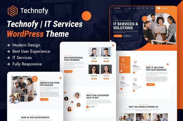 Technofy | IT Services & Solutions WordPress Theme 1.0