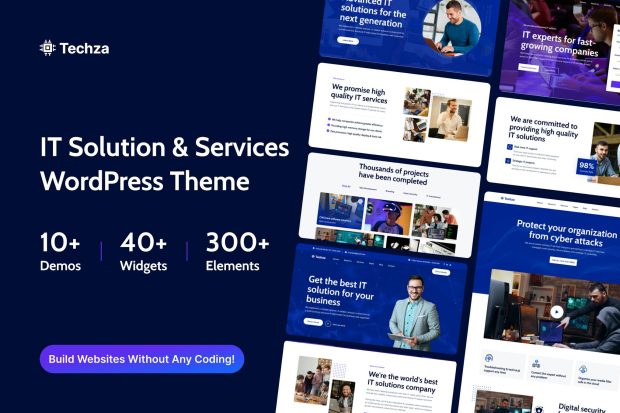 Techza - IT Solutions & Technology WordPress Theme 1.0.1