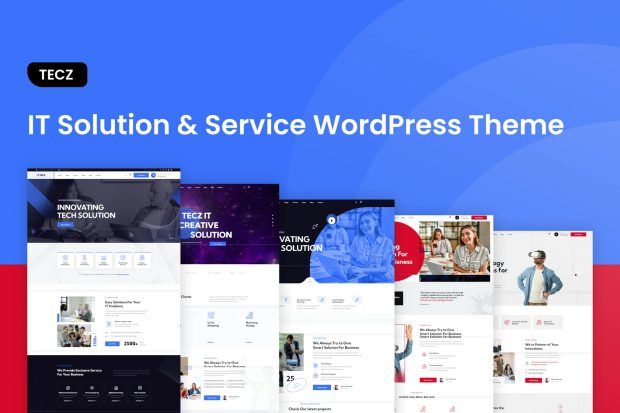 Tecz - IT Solutions & Technology WordPress Theme 1.0.0