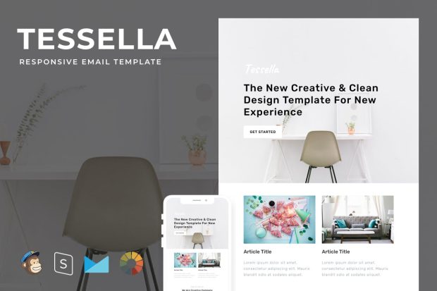 Tessella - Responsive Email + StampReady Builder