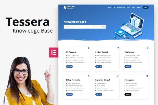 Tessera - Knowledge Base WordPress Theme 2.7.1