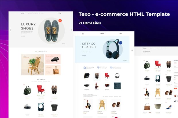 Texo - Multipurpose HTML ecommerce template