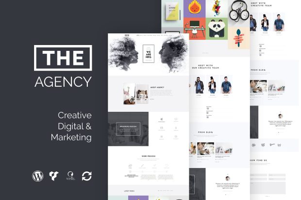 The Agency - Creative One Page Agency WP Theme 1.9.1