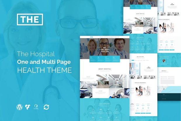 The Hospital - One and Multi Page Health Theme 1.8.1