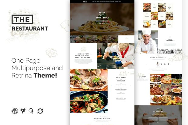 The Restaurant Restauranteur and Catering WP Theme 1.4.1