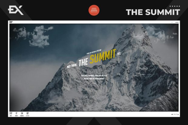 The Summit - Responsive Coming Soon Page