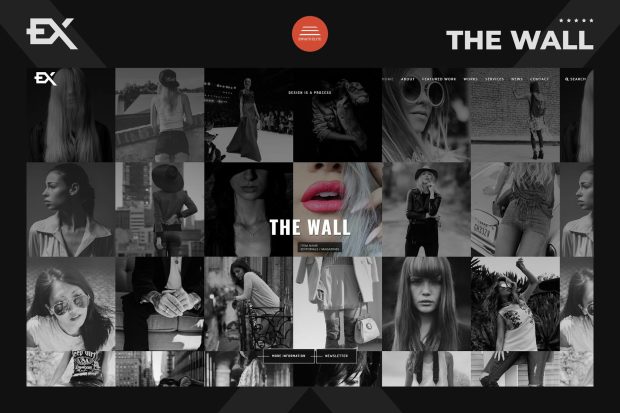 The Wall - Photography Portfolio Template