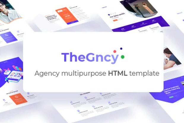 TheGncy - Multipurpose Agency HTML Template