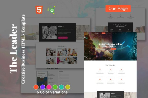 TheLeader - Creative Business HTML5 Template