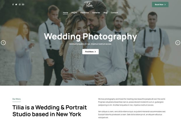 Tilia - Wedding Photography Portfolio