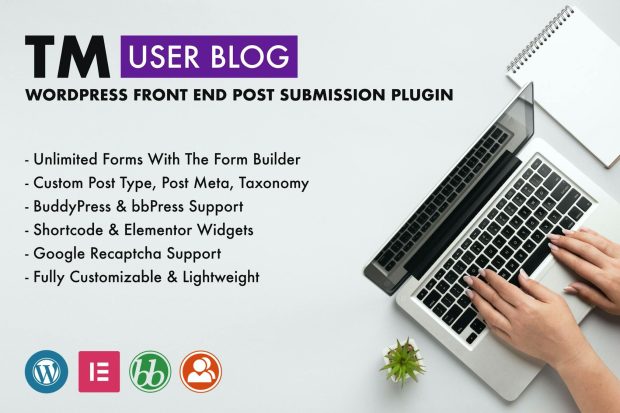 TM User Blog - WordPress Front End Post Submission 1.3