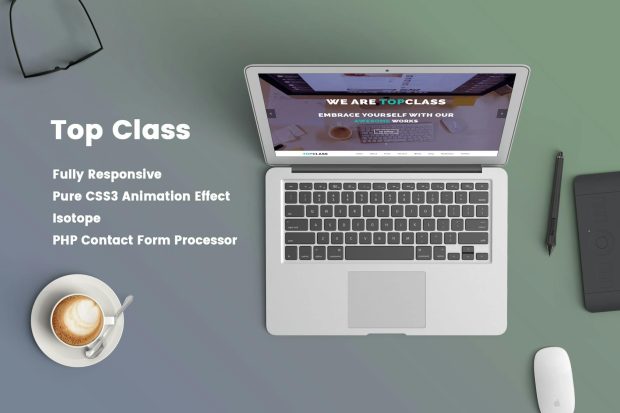 Top Class - Multipurpose HTML5 Responsive Template