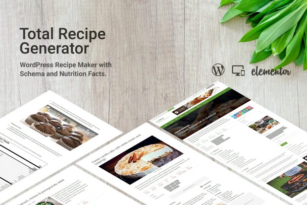 Total Recipe Generator for Elementor 3.1.0