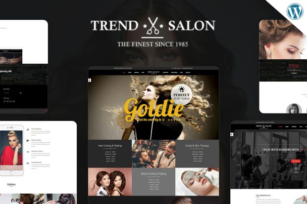 Trend Salon WordPress Theme 2.8