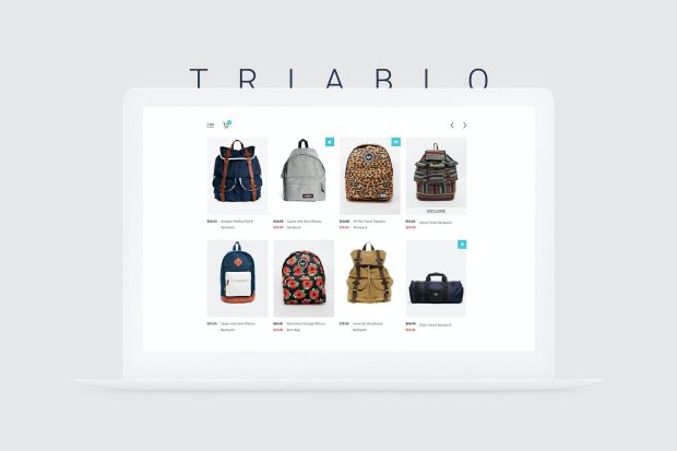 Triablo - eCommerce Landing Page