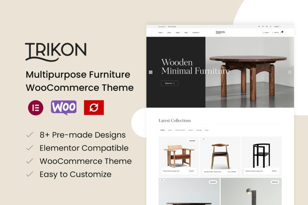 Trikon - Multipurpose Furniture WooCommerce Theme 1.0.7