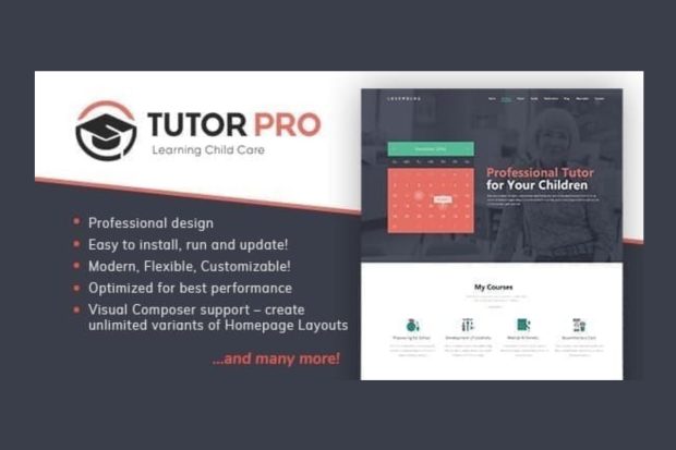 Tutor Pro | Education WordPress Theme 1.1.2