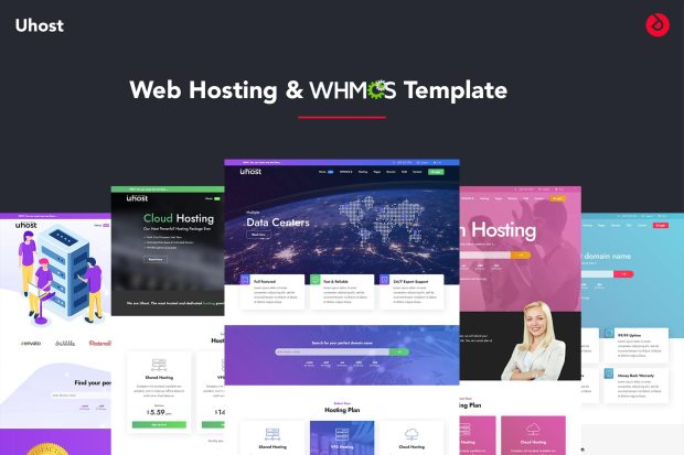 Uhost - Web Hosting & WHMCS Template