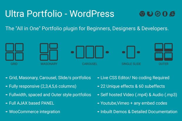 Ultra Portfolio - WordPress 6.6